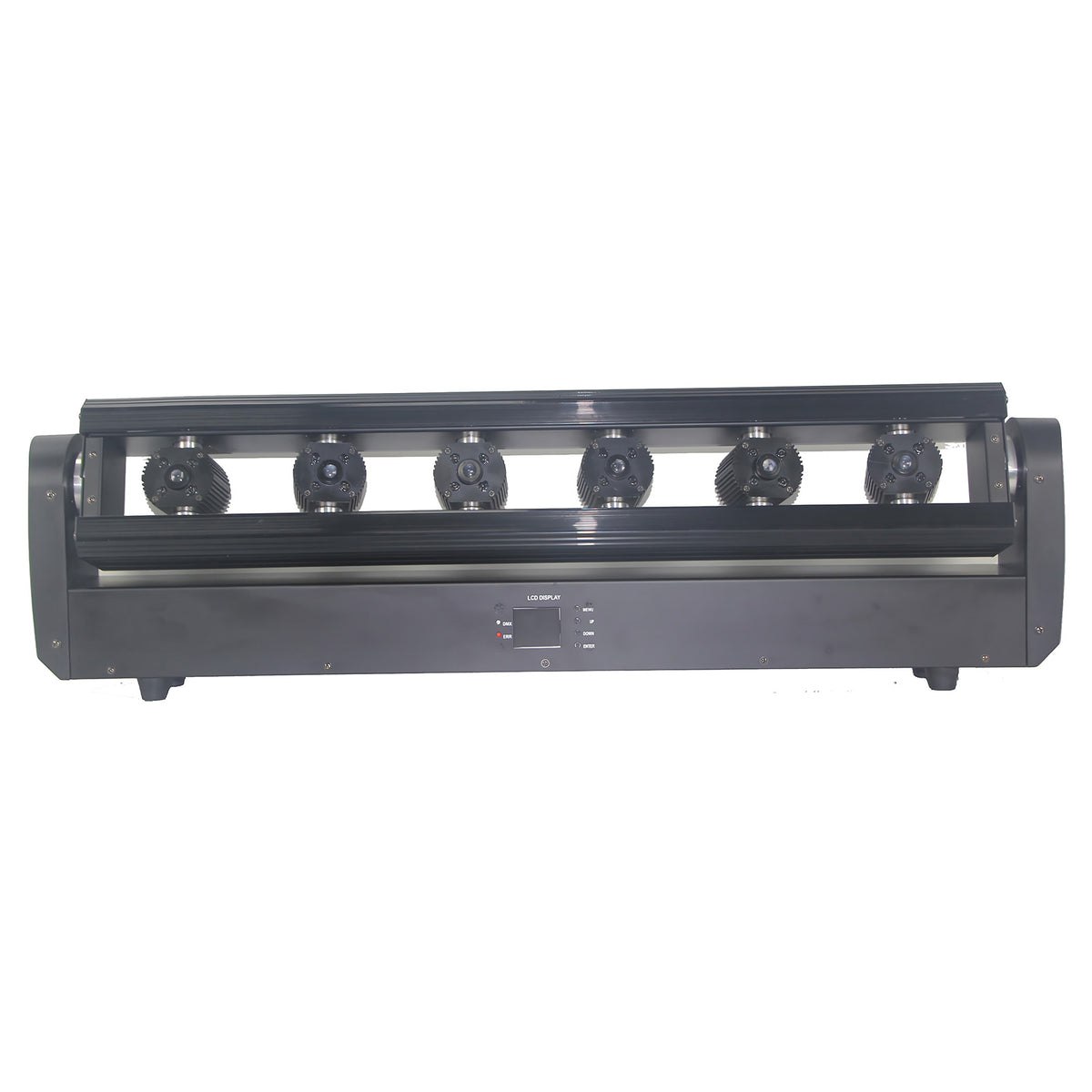 6-Head Moving Laser Light 400MW/638NM - Front View