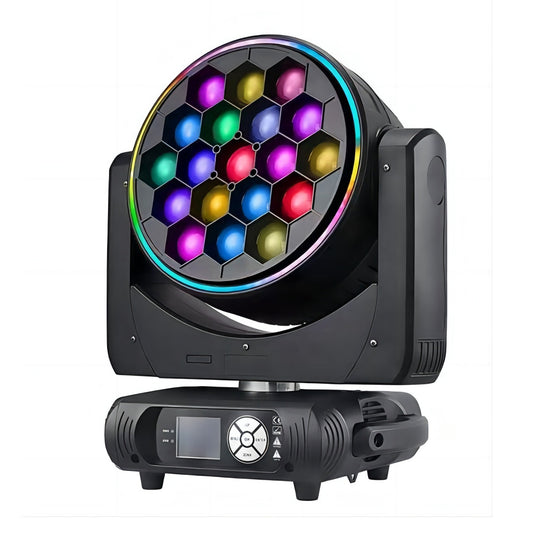 19x40W RGBW LED Big Eye Moving Head Light with Pixel Ring