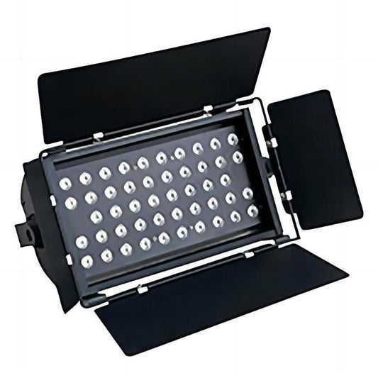 150W RGBW LED Stage Flood Light & Wall Washer with Barn Doors