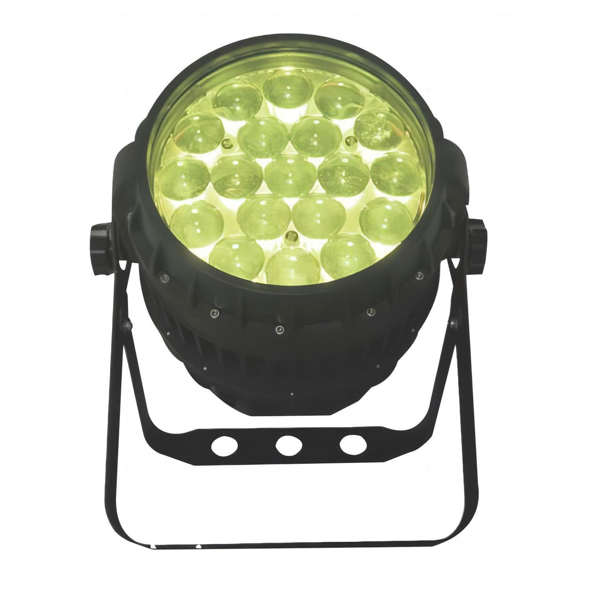 19x10W Motorized Zoom Waterproof LED Par Light IP65 - Front View