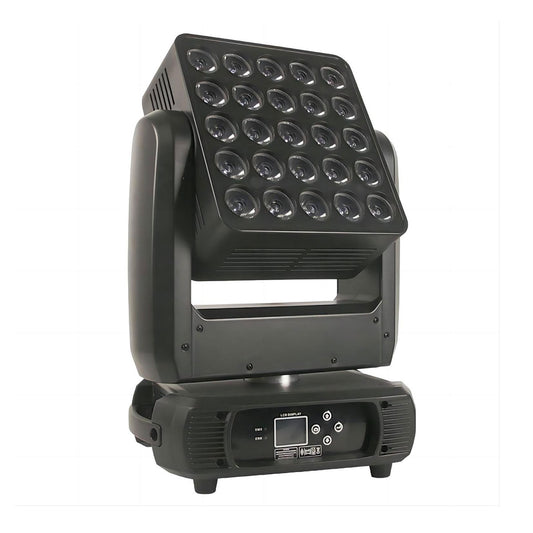 25x12W RGBW Moving Head Matrix Light CREE LED - Front View