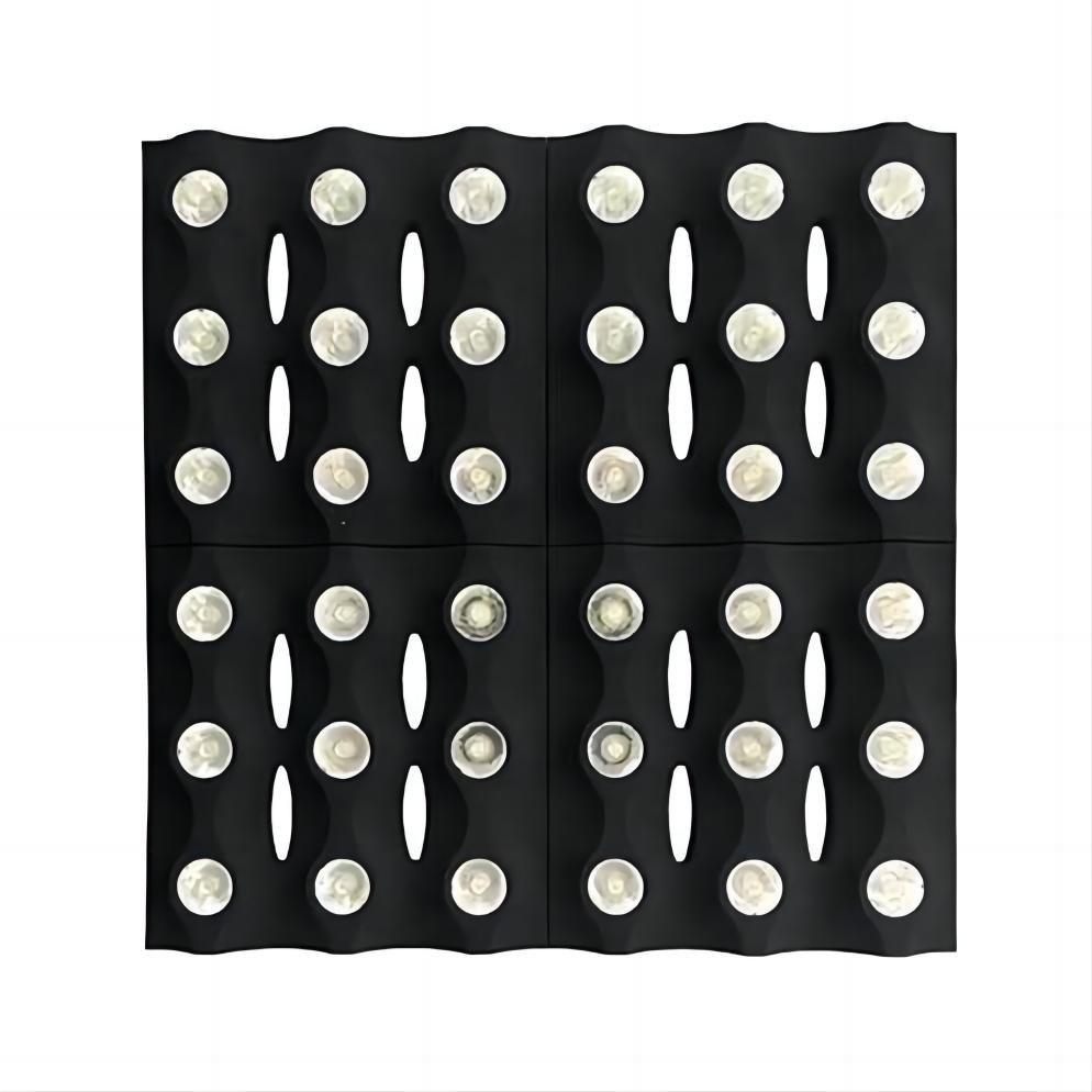 36x3W Golden Matrix Blinder Panel 120W - Front View