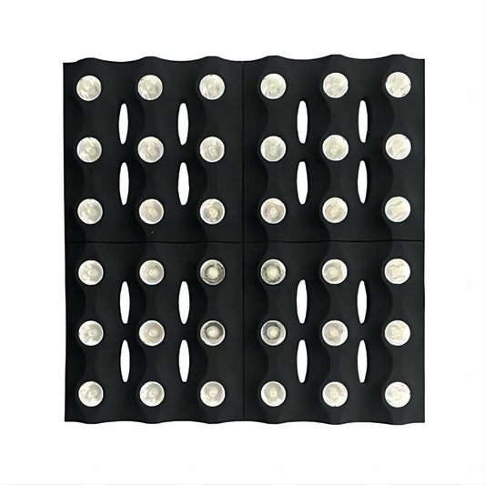 36x3W Golden Matrix Blinder Panel 120W - Front View