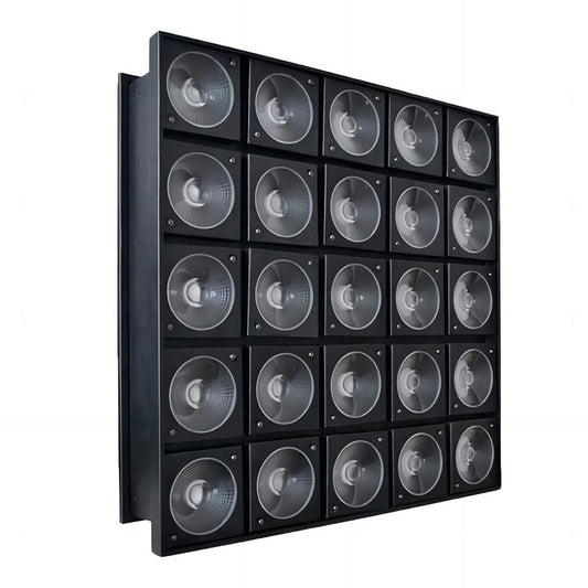 25x30W RGB 3-in-1 LED Matrix Blinder Light (5x5 Pixel Panel / 800W)