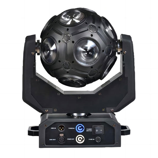 12x10W RGBW LED Football Moving Head Beam Light (360° Sphere Effect)